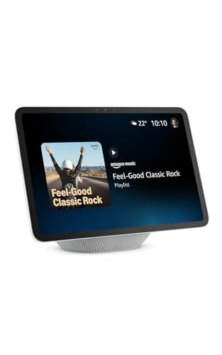 Image of Amazon Echo Show 11 (newest gen), Vibrant Full-HD 11" display with more viewing area, spatial audio, Glacier White, with Alexa+ Early Access