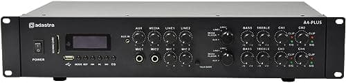 Image of Adastra | Dual Stereo Amplifier With Bluetooth & Media Player | 4 x 300W