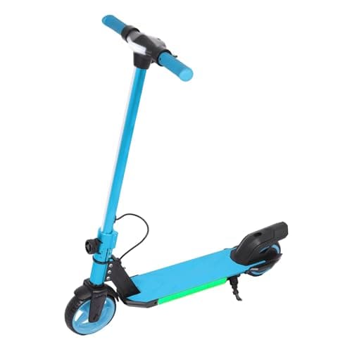 Image of Hover-Pro Electric Scooter Kids Foldable Mobility Scooters E Bike With RGB LED Lights For Ages 6-12 Boys Girls | 6-10 KM Range Dual Braking System 150W Motor Gift for Children