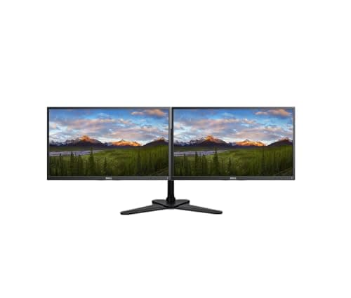 Image of Dell Dual monitor Bundle Set - 2x P2419H 24" Inch Full HD 1080p IPS LED Monitor, HDMI DISPLAY VGA USB, Dual Monitor Leg Base Stand (Renewed)