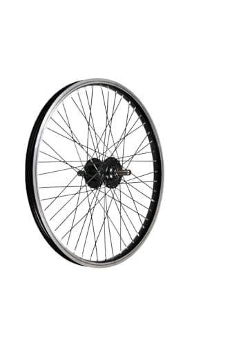 Image of BERETTA CERCHI WHEEL 20x1.75 BMX FRONT. MONO 48F PIN 14MM BLACK