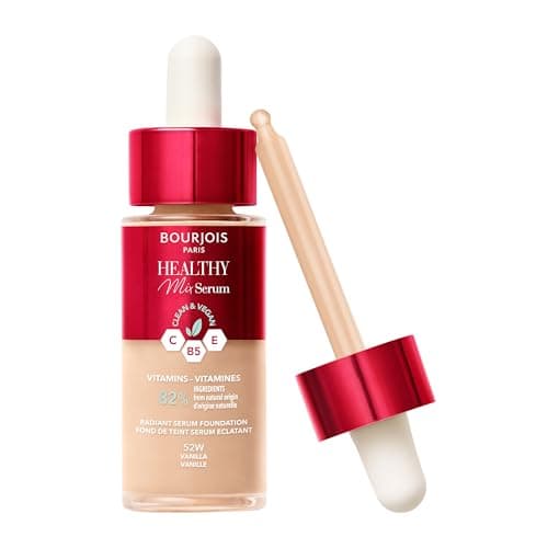 Image of Liquid Make Up Base Bourjois Healthy Mix Serum Nº 52W Vanilla 30 ml