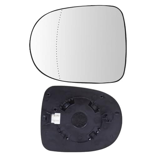 Image of Mingke Wing Mirror Glass Heated Left for Renault Clio III 2009-2012 Twingo II 2010-2014 Modus 2007-2012 Passenger Side Mirror Replacement