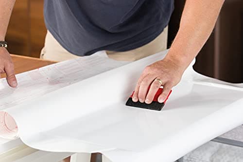 Image of 3 ROLL PACK Vinyl Warehouse 67cm x 2m d-c-fix Gloss White Sticky Back Vinyl Furniture Wrap 8075