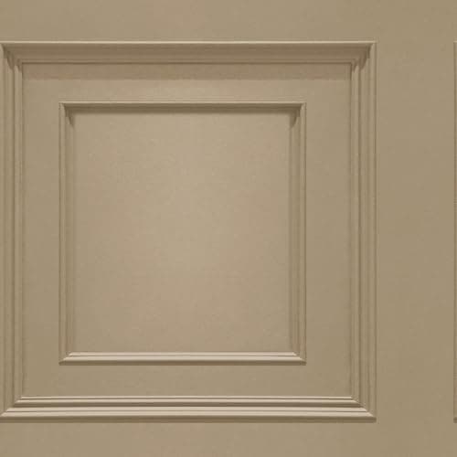 Image of Belgravia Decor Oliana 3D Wood Panel Effect Modern, Contemporary Wallpaper Perfect for Hallways, Bedrooms, Feature Walls or Dinig Rooms Wallcovering and DIY Projects in Beige Colour (8497)
