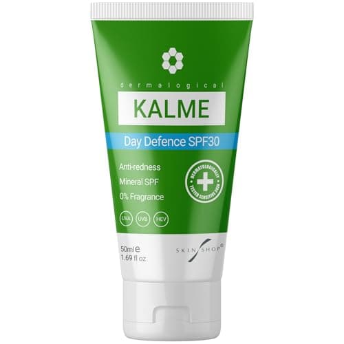 Image of KALME Day Defence – Anti-Redness Face Cream for Sensitive Skin | Calming Daily Moisturiser with Patented Caper Extract | Hydrating, Soothing Formula for Red, Irritated Skin (50ml)