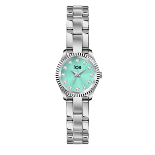 Image of ICE-WATCH - ICE Mimi Silver Turquoise - Montre Tendance argentée Pour Femme avec Bracelet en Acier inoxydable - 025536 (19mm)