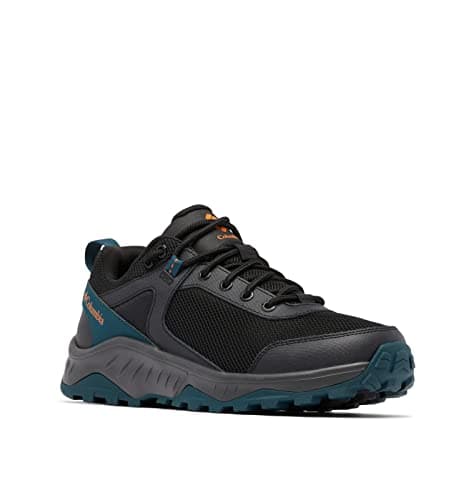 Image of Columbia Men's Trailstorm Ascend WP Waterproof Low Rise Hiking Shoes, Black (Black x Night Wave), 11 UK
