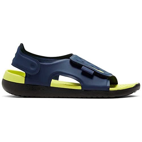 Image of NIKE Boy's Sunray Adjust 5 Sneaker, Black, 13.5 UK Child