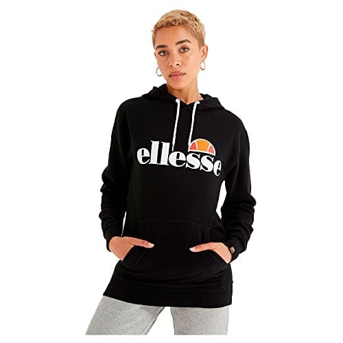 Image of Ellesse Women's Torices Over Head Hoody, Black, 8 UK