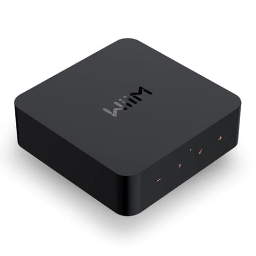 Image of WiiM Pro AirPlay 2 Receiver, Google Cast Audio, WiFi Multiroom Streamer, Compatible with Alexa, Siri and Google Assistant, Stream Hi-Res Audio from Spotify, Amazon Music, Tidal and More