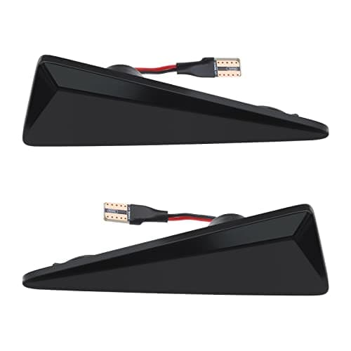 Image of 1 Pair Turn Signal Light LED Dynamic Side Indicator Compatible with Avantime Espace IV Megane II Scenic II Vel Satis Wind Flowing Side Marker Repeater Blinker Lamp
