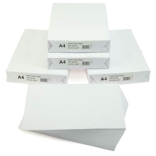 Image of FastWrite Box of A4 Office White Printer Copier Paper 5 Reams of 500 (80gsm) Multi-Function Laser Inkjet Paper- Next Day Delivery!…