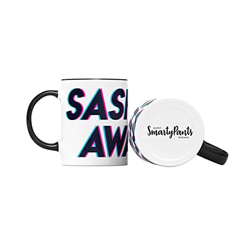 Image of SMARTYPANTS Sashay Away Drag Queen Mug - TV Quote Unisex Ceramic Mug Coffee Tea Cup Gift Present (Black Handle Prime)
