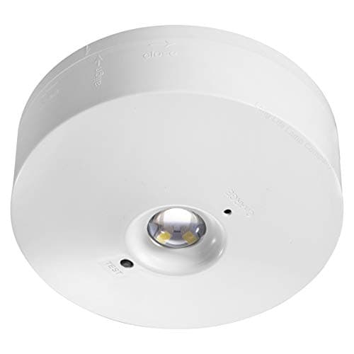 Image of Long Life Lamp Company LED Round Emergency Light Ceiling Flush Mounted Maintained/Non Maintained EML05D