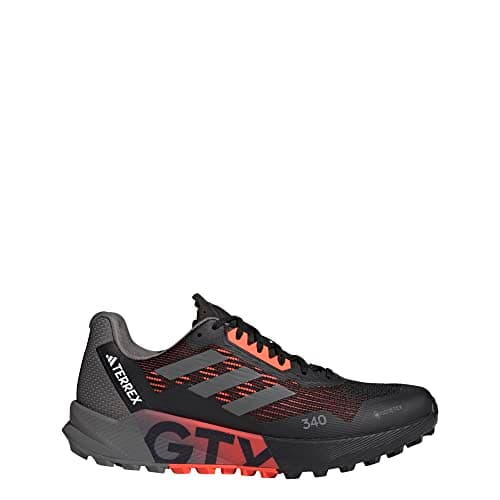 Image of adidas Terrex Agravic Flow 2.0 Gore-TEX Trail Running Shoes Men's, Core Black/Grey Four/Cloud White, 11