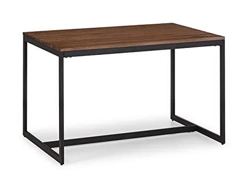 Image of Julian Bowen Tribeca Dining Table - Black/Walnut Tables