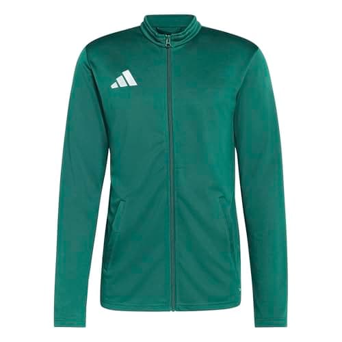 Image of adidas Men's Entrada26 Track Jacket, team dark green/white, M