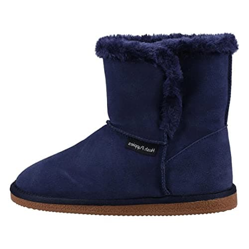 Image of Hush Puppies Women's Ashleigh Slipper, Navy, 5 UK