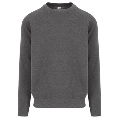 Image of AWDis Just Hoods JH130 Graduate Heavyweight Sweatshirt - Charcoal - XS