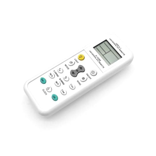 Image of JZK Universal replacement air conditioner remote control, 1000 in 1 A/C remote controller for Fujitsu, for SHARP, for Daikin, for LG, for Hisense, for Gree, for Midea, for Sanyo, for Panasonic