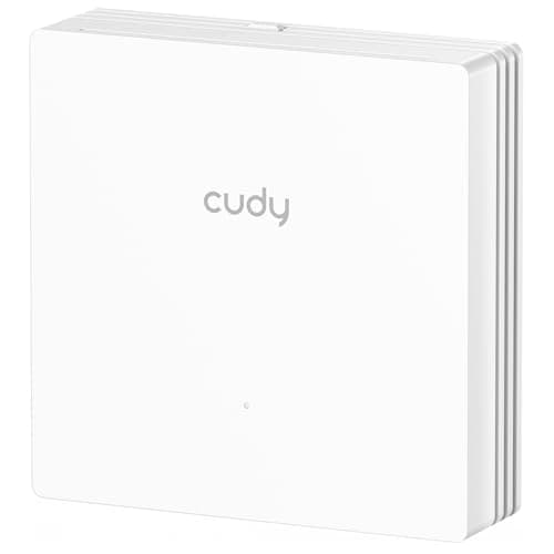 Image of Cudy AC1200 Dual Band Gigabit Wall-Plate Wireless Access Point, 86mm Design, Gigabit RJ45, Mesh Support, MU-MIMO, Beamforming, Seamless Roaming, PoE Powered, AP1300E Wall