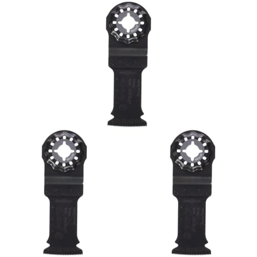 Image of Bosch 2608661904 AIZ 32 EC HCS Plunge Cut Saw Blade, Black (Pack of 3)