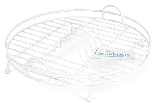 Image of Delfinware Circular Drainer, White