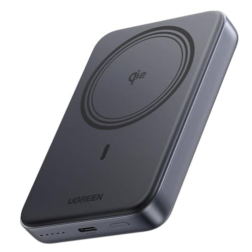 Image of UGREEN Nexode Wireless Power Bank Fast Charging 10000mAh Qi2 Certified 15W Magnetic Mobile Phone Portable Charger PD 20W USB C Battery Pack MagSafe Compatible with iPhone 17-12 Series