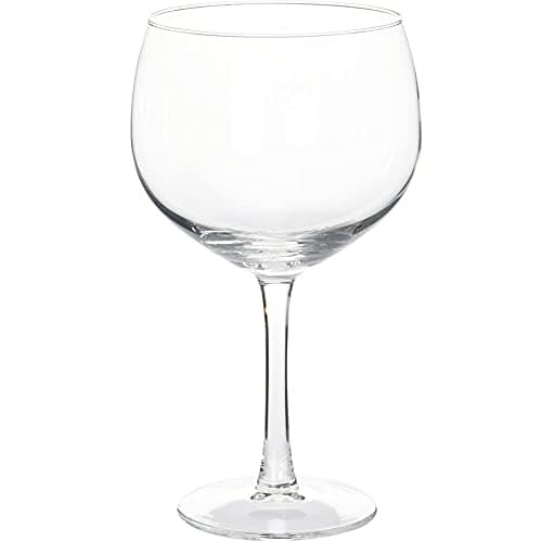 Image of Galvog® Set of 4 Gin Tonic Jumbo Glasses | Balloon Cocktail Mixer Stemmed Gin and Tonic Glasses 650ml | Lead Free Transparent for Home, Restaurant, Events & Parties