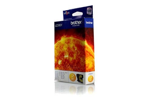 Image of BROTHER Brother consumables Brother LC980Y 260pgs Yellow Ink