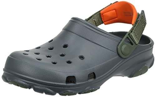 Image of Crocs Unisex Classic All Terrain Clog Clogs, Slate Grey Multi, 9/10 UK