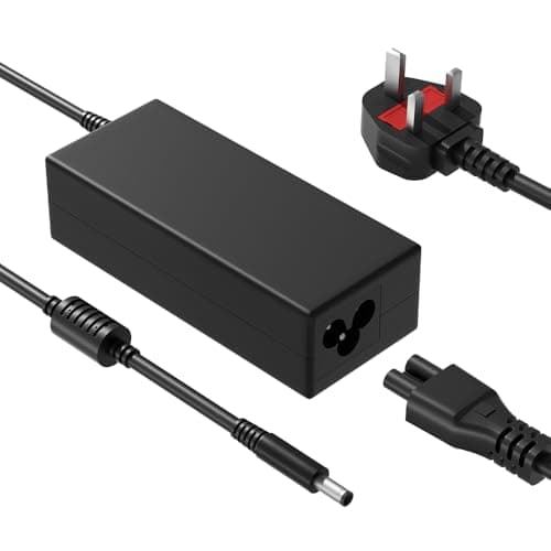 Image of 90W 65W AC Powerr Adapter Cord for Dell OptiPlex Micro Desktop & Inspiron 20" 22" 24" 27" All-in-One Desktop,D3100 D1000 Dock/Inspiron 17 16 15 14 13 11 3000 5000 7000 Series Laptop Charger