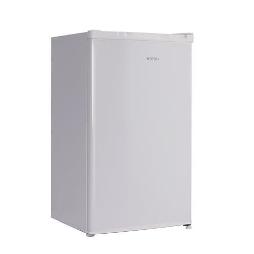 Image of ASCOLI 85L Under Counter Fridge, Freestanding Larder, Direct Cooling, Reversible Door, Defrost, Adjustable Temperature Control, LED Light