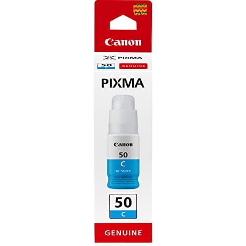 Image of Canon GI 50 C - Cyan - original - ink refill - for PIXMA G5050, G6050, G7050, GM2050, GM4050