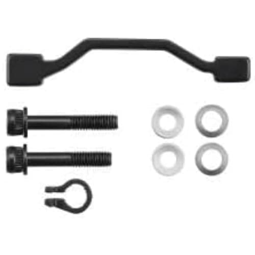 Image of SHIMANO Adapter for post type calliper, for 203mm Post fork mount to 220 mm rotor,Black