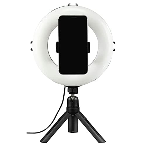Image of Hama "Spotlight Smart 80" LED Ring Light, Set for Smartphones