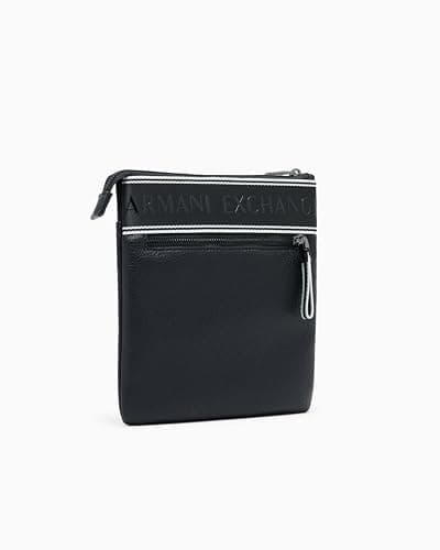 Image of Armani Exchange A|X Men's ian crossbody, BLACK, medium size