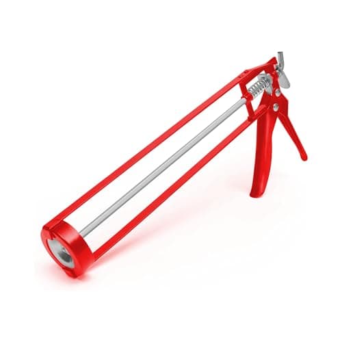 Image of Zuvo Silicone Caulking Gun for Standard Cartridges – Heavy-Duty Sealant Applicator for DIY Sealing Projects