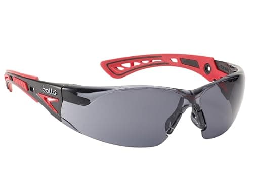 Image of Bolle RUSH+SMOKE Smoke Lens Safety Glasses