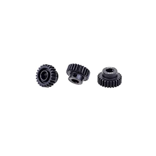 Image of DollaTek 3PCS M0.6 17T-28T Metal Pinion Motor Gear for 5mm Shaft 1/8 RC Car Engine Spare Parts - 23T 24T 25T Gear