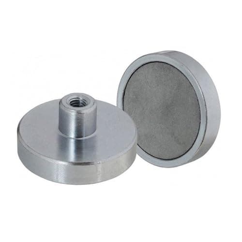 Image of Eclipse Magnetics Neodymium Shallow Pot Magnet with Threaded Hole 20mm x 6mm E775NEO