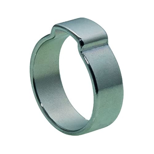 Image of 10 x Single Ear O Clips Fuel Clamps, Water Coolant Pipes Air Hydraulic Hoses [ 10-12mm ]