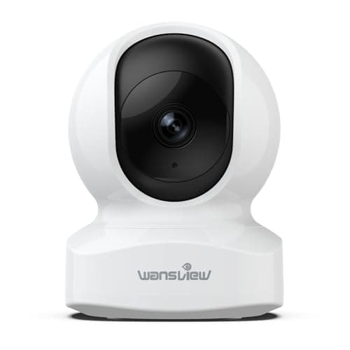Image of wansview Pet Camera, Dog Camera, 5MP 5Ghz Dual-band WiFi Indoor Cameras with APP, Real-time Motion Alert, 2-Way Audio, Night Vision, Pan/Tilt, TF Card Storage, Q5