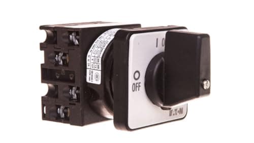Image of Eaton 207398 with On/Off Switch 3 Pin + N 20 A, 90 °, Einbau