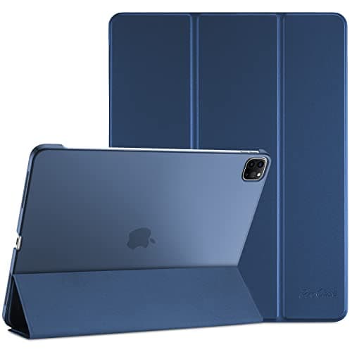 Image of ProCase Smart Case for iPad Pro 11 Inch 2022/2021/2020/2018 (4th /3rd /2nd /1st Generation), Slim Stand Hard Back Shell Cover -Darkblue