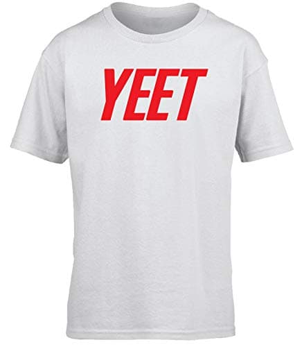 Image of Hippowarehouse Yeet Kids Children's Short Sleeve t-Shirt White