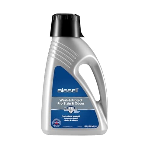 Image of BISSELL Wash and Protect Pro Stain & Odour, For BISSELL Upright Carpet Cleaners, 1.5L, Professional strength to remove tough stains & odours, 1089N
