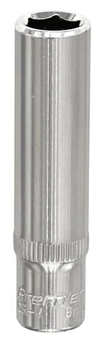 Image of Sealey Sp1408D Walldrive Socket 8Mm Deep 1/4Sq Drive Fully Polished