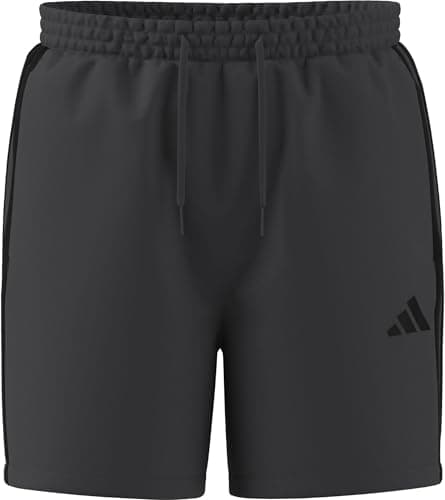 Image of adidas Men's Essential Three Stripes Chelsea Base Short, Grey six/Black, XXL